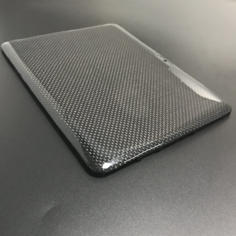 Composantes électroniques et accessoires de fibre de carbone de prototype de Matte Carbon Fiber Ipad Case