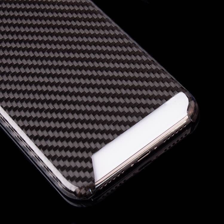 Sergé noir de cas d'Iphone de fibre du carbone 3K brillant/Matte Finish Oem Service